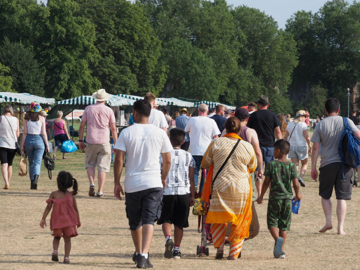 Crowd at Worcester Show 2022