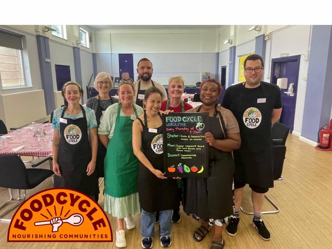 Foodcycle Worcester volunteers