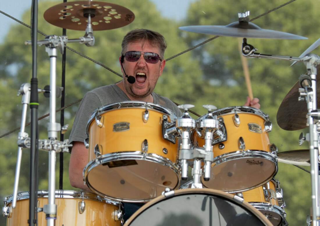 Huron Drummer Live Shot
